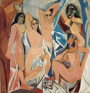 Pablo Picasso, Les Demoiselles d'Avignon, 1907