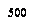 : 500
